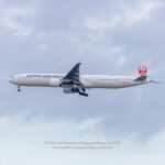 Japan Airlines Boeing 777-300ER on final approach to Chicago O'Hare - Image, Economy Class and Beyond