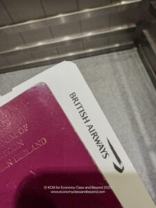 a close up of a passport