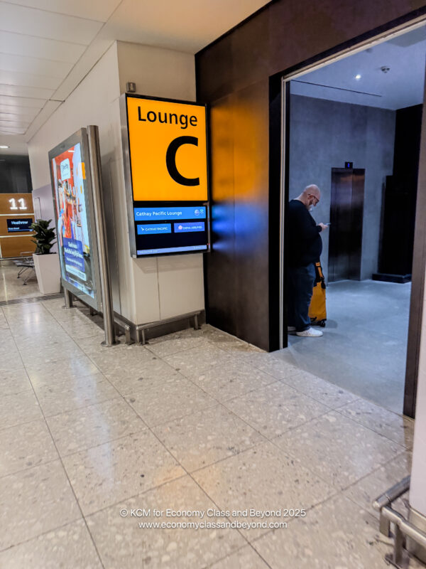 a man standing in an elevator