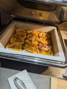 food in a pan with a lid