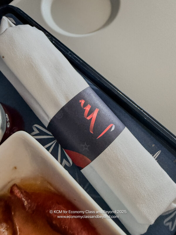 a napkin wrapped in a napkin