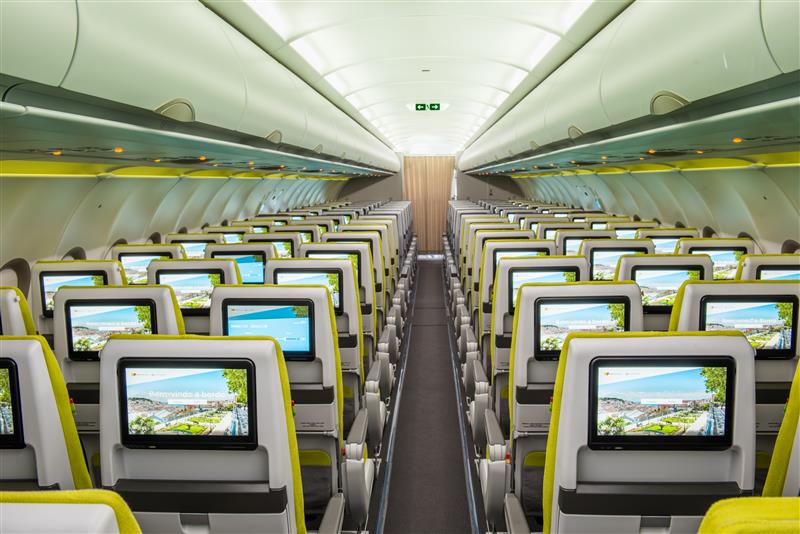 TAP Air Portugal A321LR interior  - Image, TAP Air Portugal 