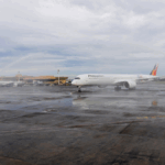 Philippine Airlines first A350-1000 arriving at its home base - Image, Philippine Airlines