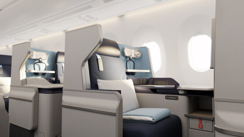 Airbus A350 Edelweiss business Class