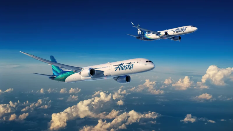 Alaska Airlines to take Boeing 787-10 and Boeing 737-10 for the fleet - Rendering, Alaska Airlines