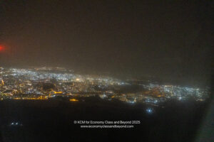 a city lights at night