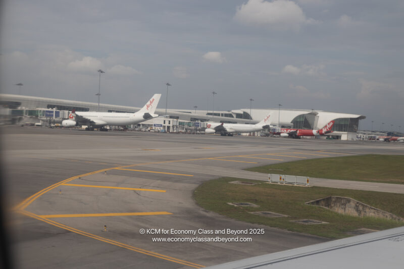 airplanes on a runway