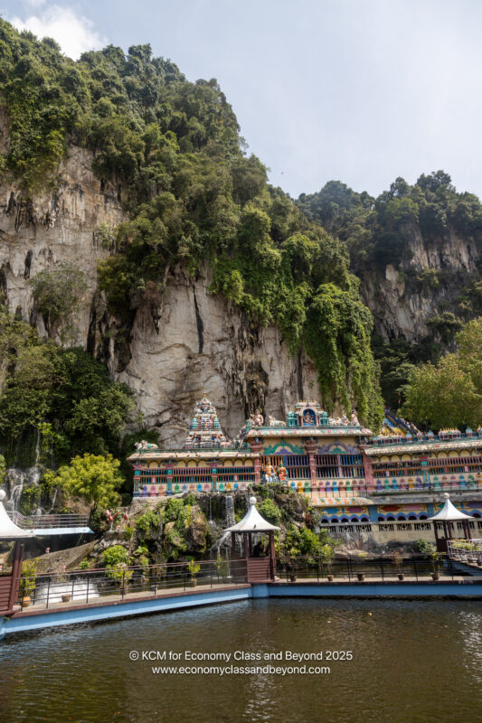a building near a cliff