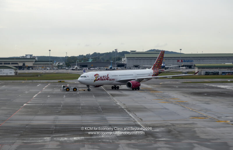Batik Air Malayisa Airbus A330-300 being towed at Kuala Lumpur International Airport - Image, Economy Class and Beyond