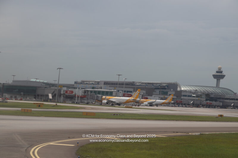 airplanes at an airport