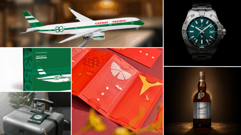 Cathay Pacific Merch - 80th Aniversary 