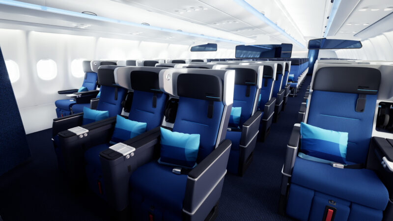 Discover Airlines - Ocean Blue -Premium Economy Class - Image, Discover Airlines