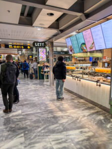 people in a food court
