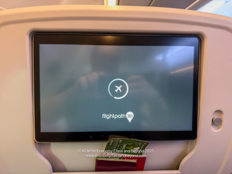 a screen on a plane