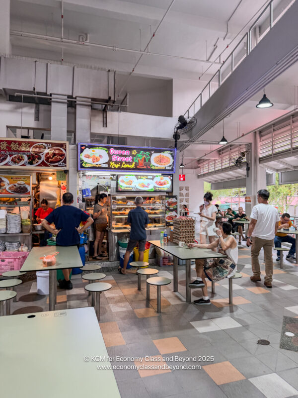 people at a food court