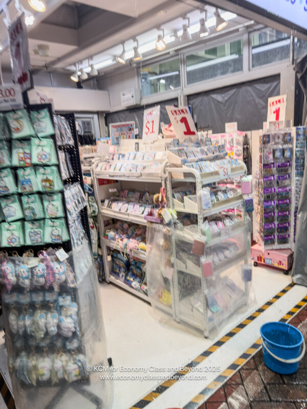 a store with shelves of goods