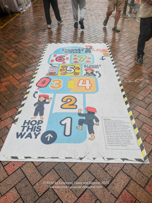 a large piece of paper on a brick surface