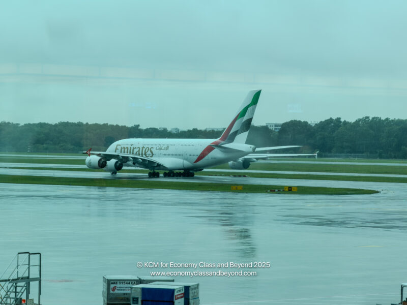 an airplane on the runway