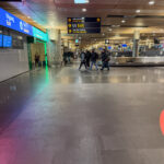 people walking in a terminal