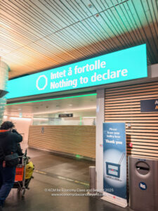 a sign above a building