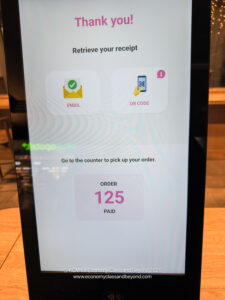 a screen shot of a tablet