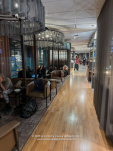 a group of people sitting in a room