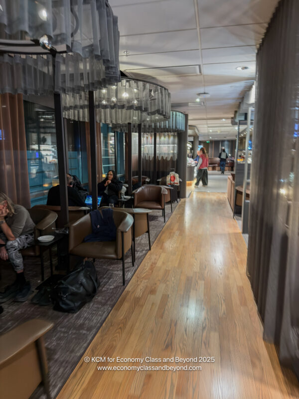 a group of people sitting in a room