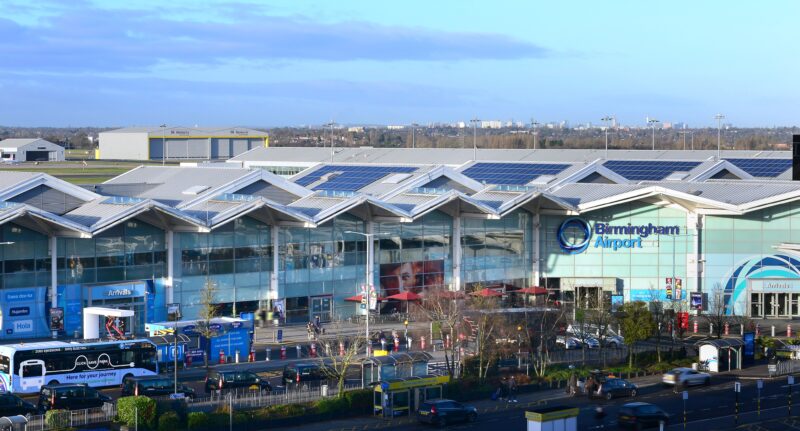 Birmingham Airport - Temrinals and Overview - Image, Birmingham Airport