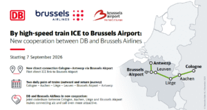 Brussels Airlines and DB launches a Codeshare - Image, Brussels Airlines
