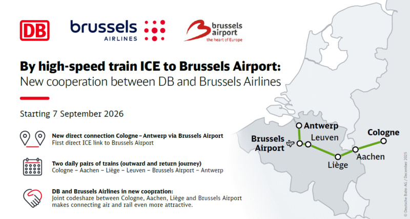 boardingarea.com - Kevincm - Brussels Airlines launches an Air-Train codeshare with Deutsche Bahn - Economy Class & Beyond
