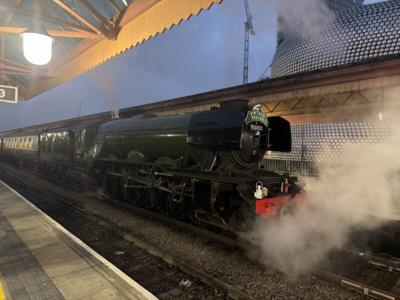 LNER Class A3 4472 Flying Scotsman (60613) steaming at rest - Image, Economy Class and Beyond