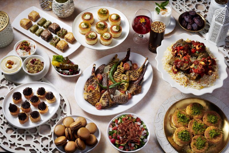 Emirates Ramadan food offering in-lounge - Image, Emirates