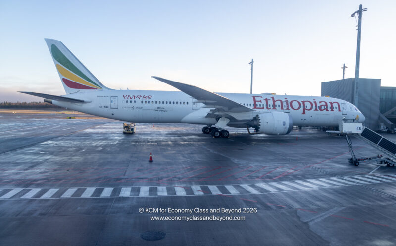 Ethiopian Airlines Boeing 787-9 at Oslo Airport - Image, Economy Class and Beyond