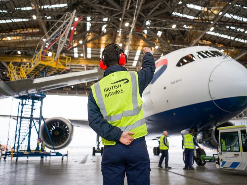 British Airways Boeing first Boeing 787 fitted with Starlink - Image, British Airways 