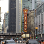 State Street and the Chicago Theatre - Chicago