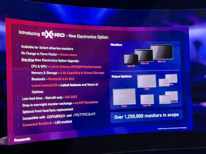 Pansonic eXNeo.- Image, Economy Class and Beyond 