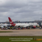 Virgin Atlantic Airbus A350-1000 at London Heathrow Terminal 3 - Image, Economy Class and Beyond