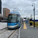 West Midland Metro Tram at Millenium Point - Image, West Midlands Metro