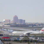 Japan Airlines Boeing 777-300ER taxiing at Chicago O'Hare - Image, Economy Class and Beyond