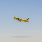 Spirit Airlines Airbus A320 climbing out of Chicago O'Hare - Image, Economy Class and Beyond