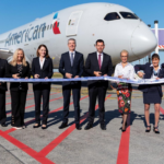 hoto caption: Rebuilding transatlantic connections at Budapest Airport. American Airlines returns with a daily link to Philadelphia, making more than 100 destinations in North America and the Caribbean accessible from Hungary.