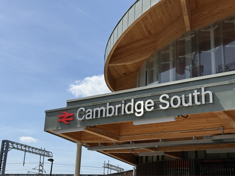 Cambridge South Railway Station opens to traffic - Image, Network Rail
