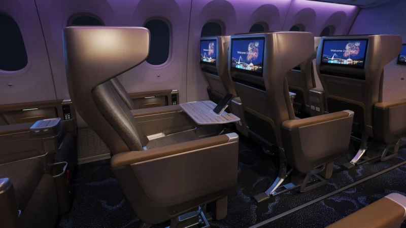 China Airlines Premium Ecnomy Seat - Image China Airlines