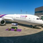Thai Airways Boeing 787-9, leased from AerCap Image, Thai Airways