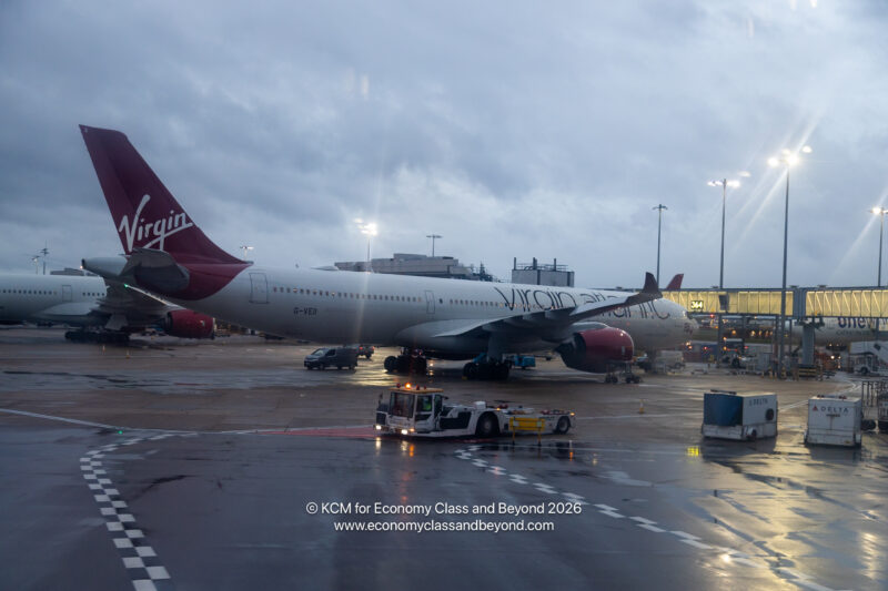 Virgin Atlantic Airbus A330-900neo at London Heathrow Airport - Image, Econoy Class and Beyond