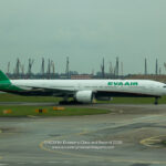 EVA Air Boeing 777-300ER taxiing at Singapore Changi Airport - Image, Economy Class and Beyond