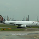 Fiji Airways Boeing 777-300ER taxiing at Singapore Changi Airport - Image, Economy Class and Beyond