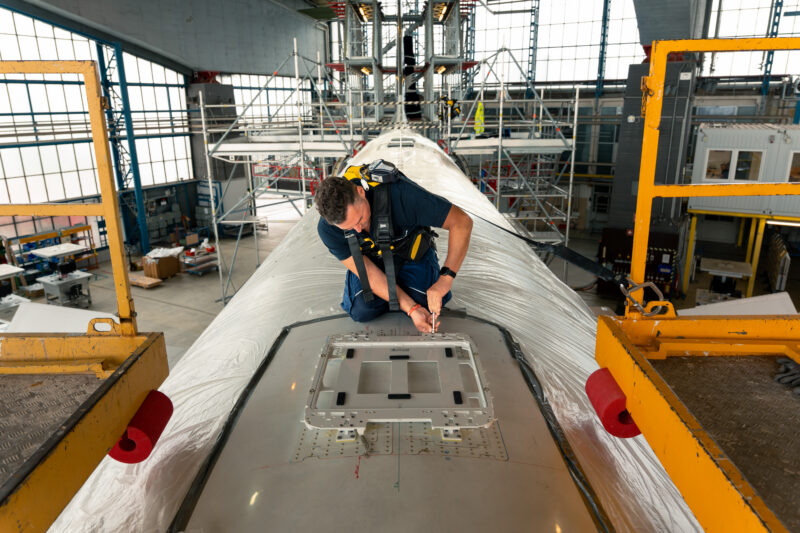 Lufthansa Starlink installation - Image, Lufthansa