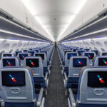 American Airlines New Cabin - With IFE Screens - Rendering American Airlines