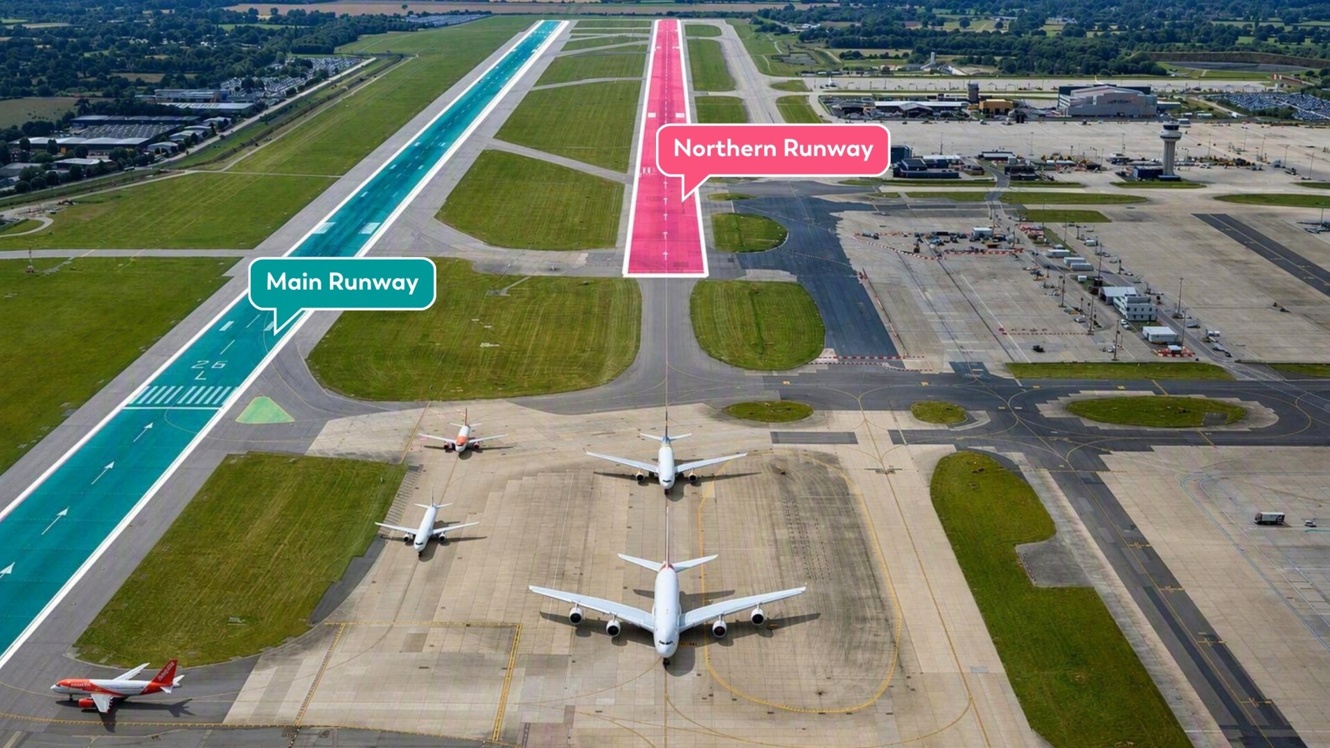 Gatwick Airport cleared to proceed with its second runway plans